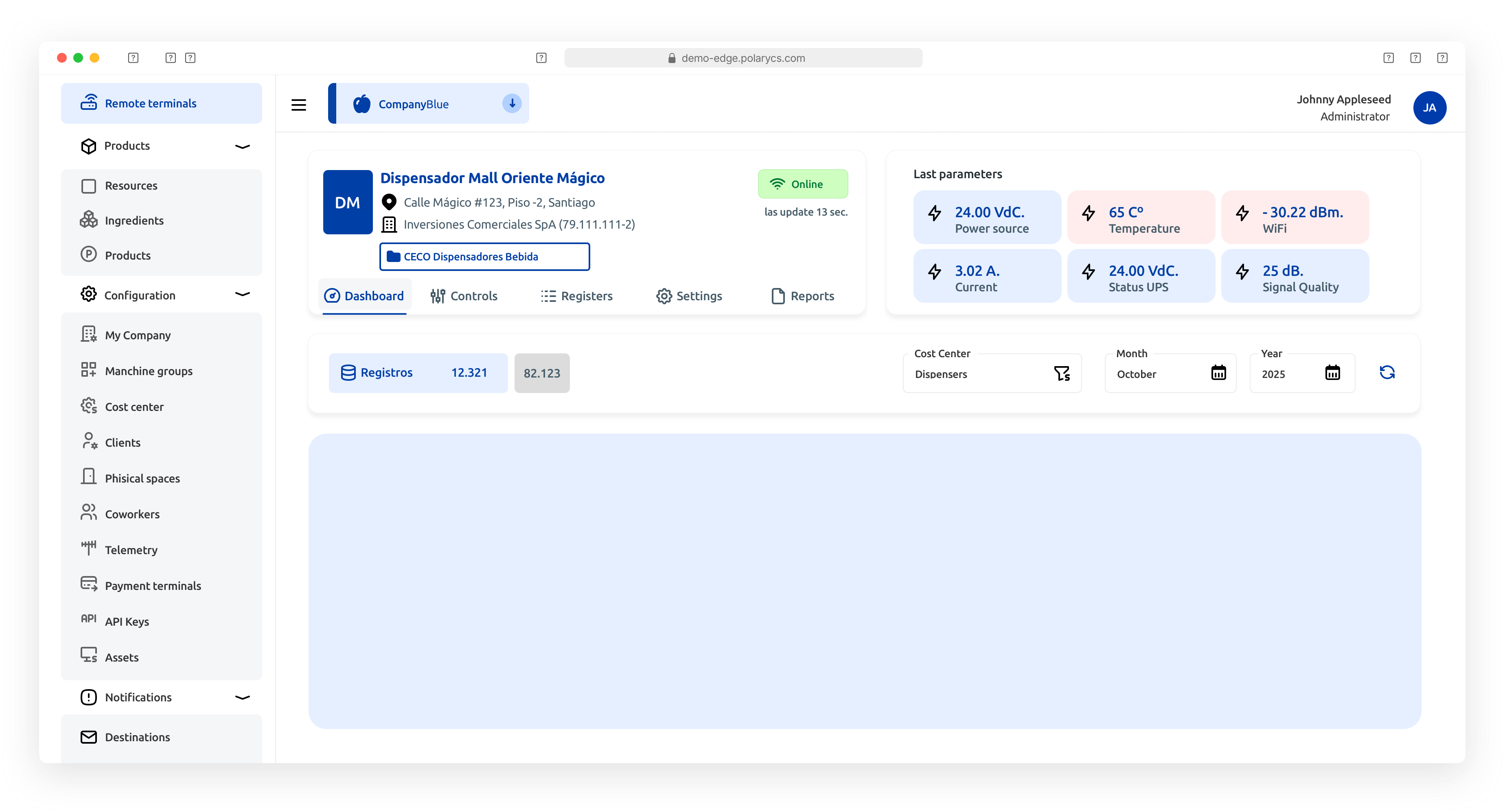 Edge Platform Software Interface